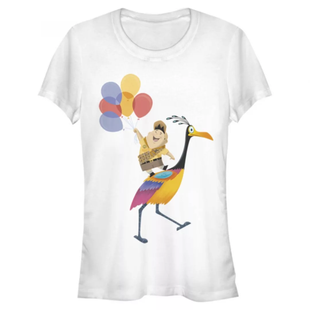 Pixar - Oben - Russell & Kevin Kevin's Feathers - Frauen T-Shirt günstig online kaufen