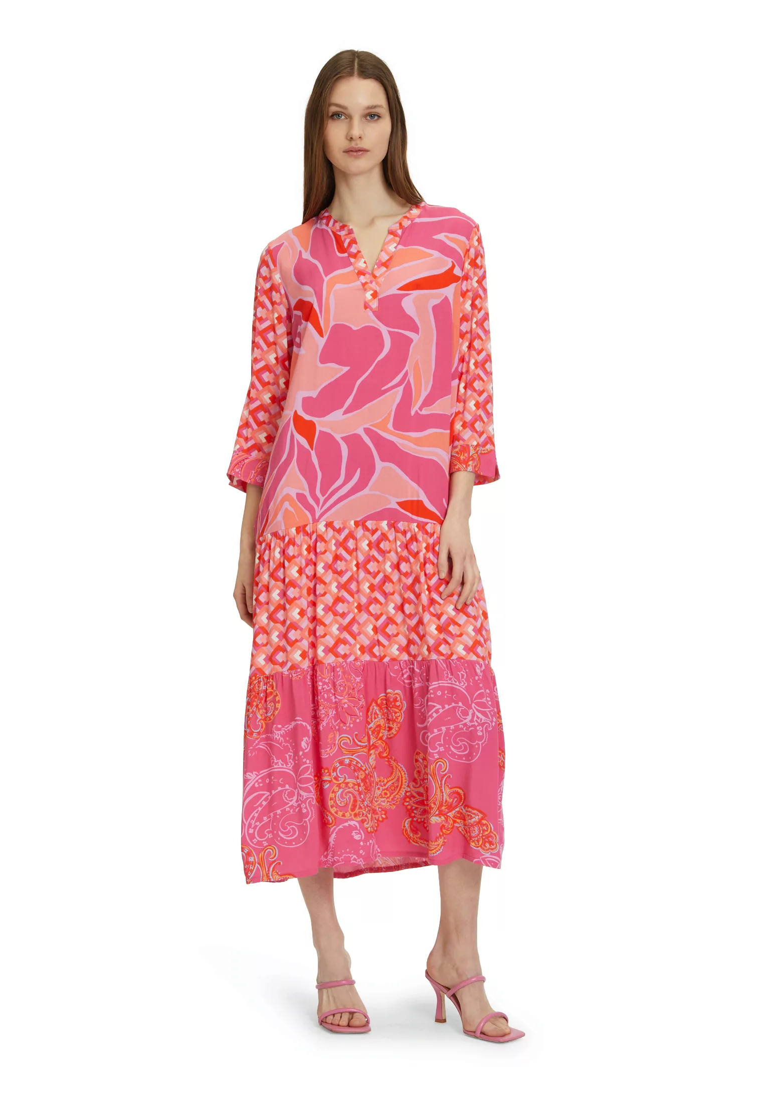 Betty Barclay Sommerkleid "Betty Barclay Stufenkleid mit 3/4 Arm", Druck günstig online kaufen