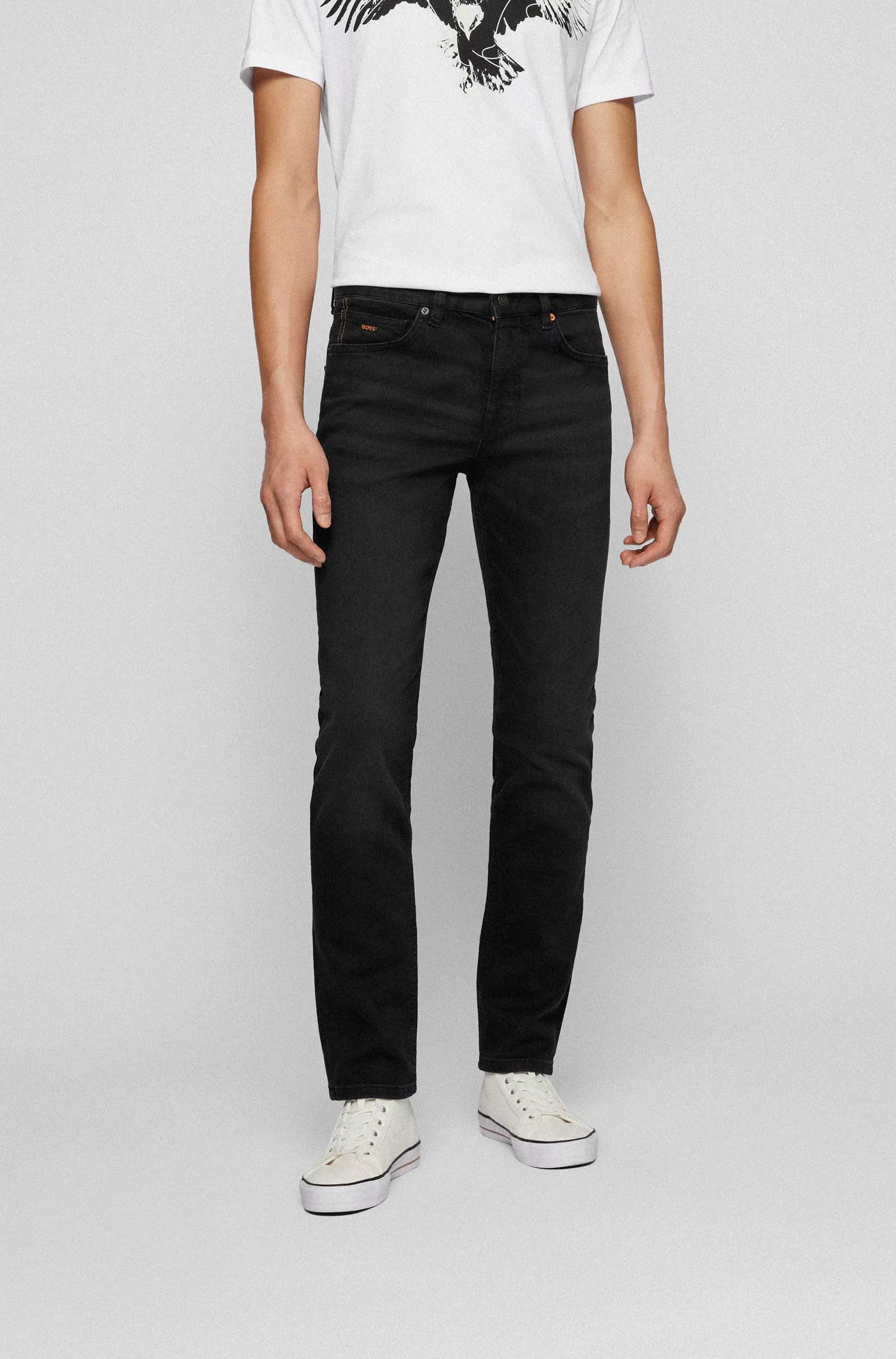 BOSS ORANGE Slim-fit-Jeans "Delaware", aus Super-Stretch-Denim günstig online kaufen