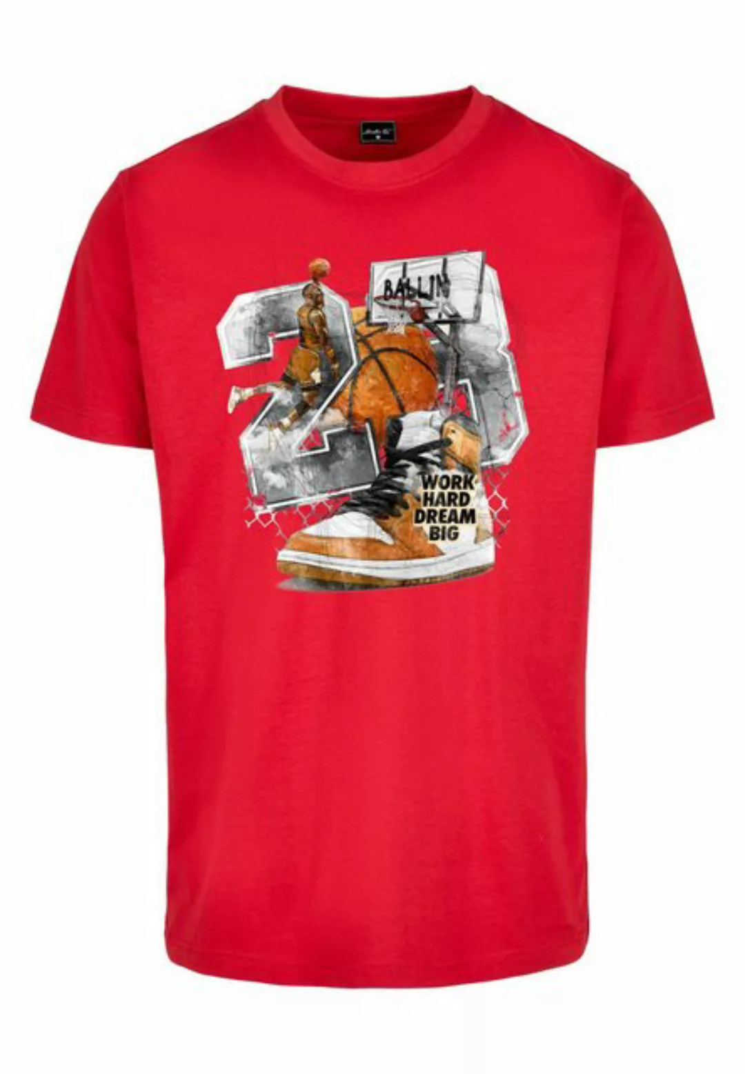 MisterTee Kurzarmshirt MisterTee Herren Vintage Ballin Tee (1-tlg) günstig online kaufen