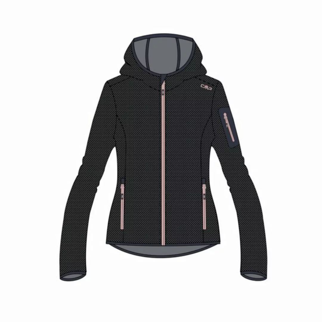 CMP Fleecejacke CMP Damen Fleecejacke Woman Jacket Fix Hood 34H6376 günstig online kaufen