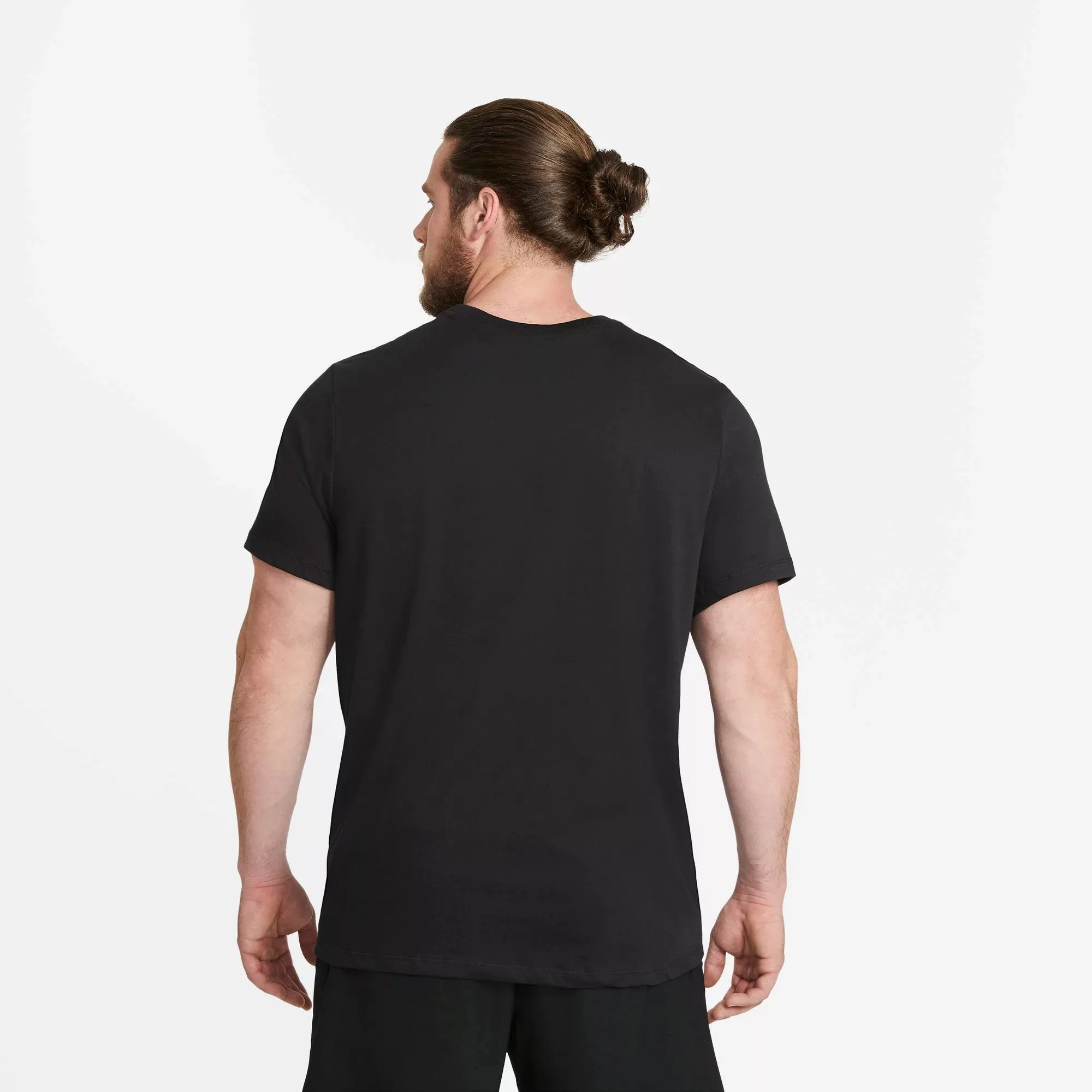 Nike Dri Fit Crew Solid Kurzarm T-shirt XL Black / White günstig online kaufen