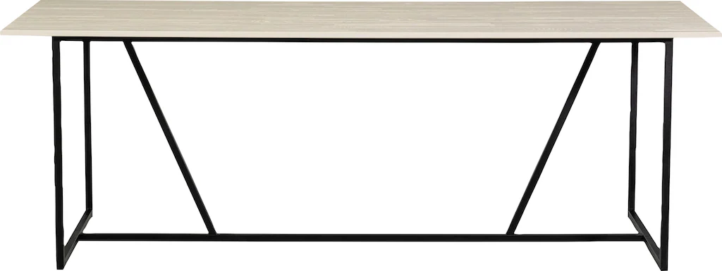 WOOOD Esstisch "Silas", rechteckige Form, Holz teilmassiv, H 75 cm x B 220 günstig online kaufen