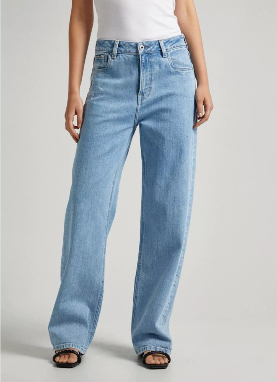 Pepe Jeans Loose-fit-Jeans LOOSE ST JEANS HW mit geradem, weitem Bein günstig online kaufen