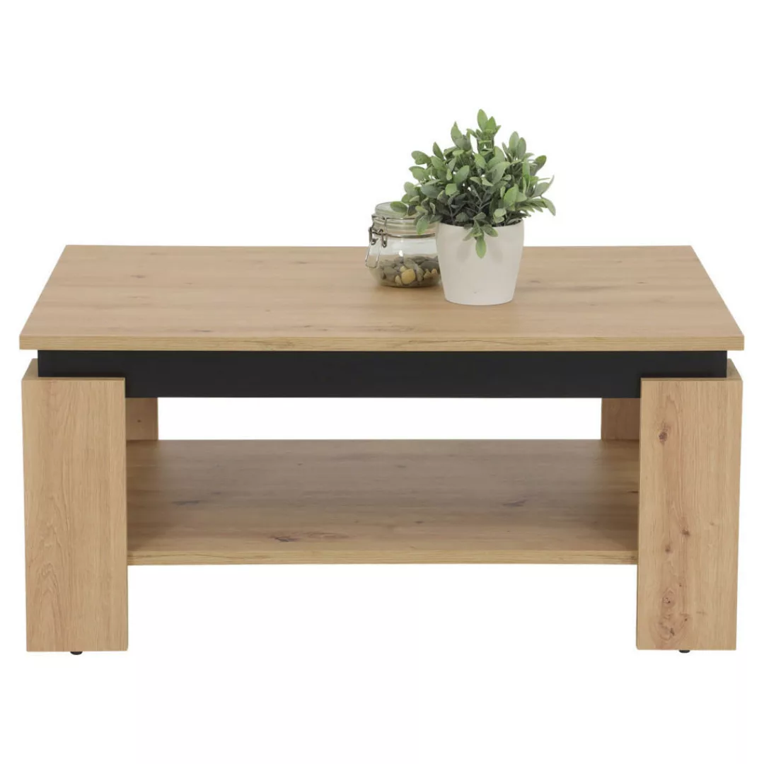 Couchtisch TIM II Eiche B/H/T: ca. 90x41x60 cm günstig online kaufen