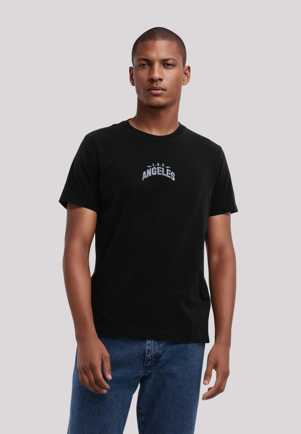 F4NT4STIC T-Shirt "Los Angeles Bestickt", Premium Qualität günstig online kaufen