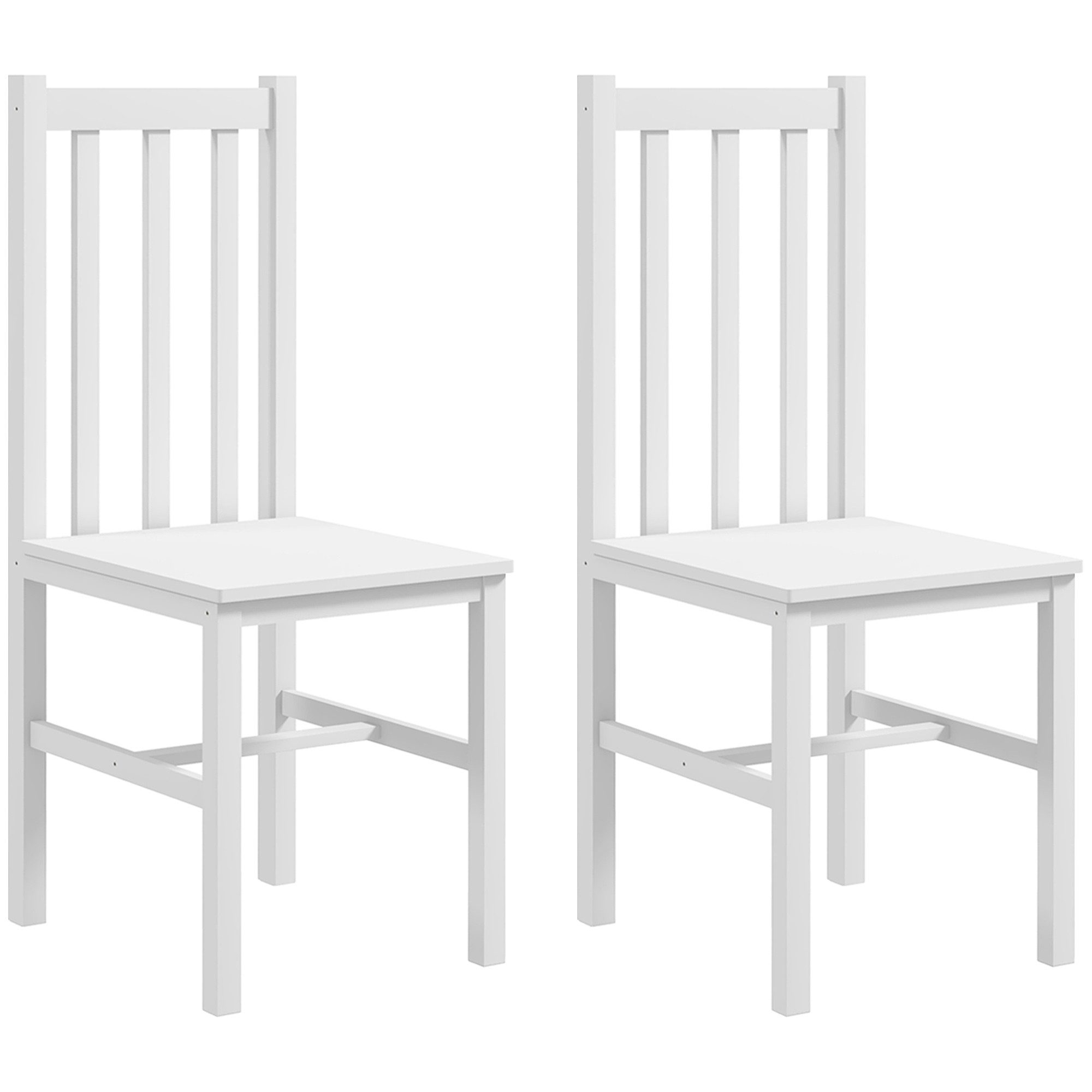 HOMCOM Esszimmerstuhl 2er-Set Essstühle Wohnzimmerstuhl aus günstig online kaufen
