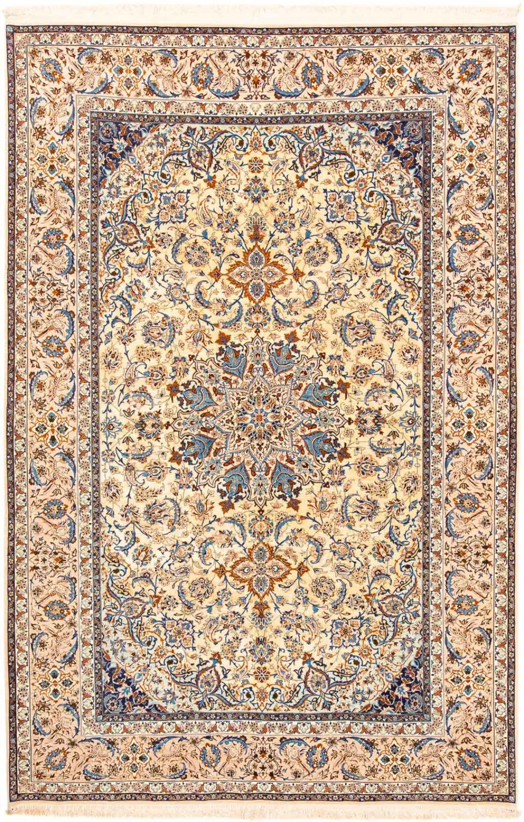 morgenland Orientteppich »Perser - Isfahan - Premium - 310 x 206 cm - beige günstig online kaufen