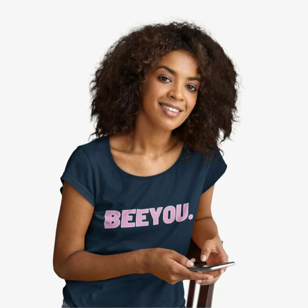 Beeyou. Clothes T-Shirt VALORA - T-Shirt Straight Fit vegan und aus 100% Bi günstig online kaufen