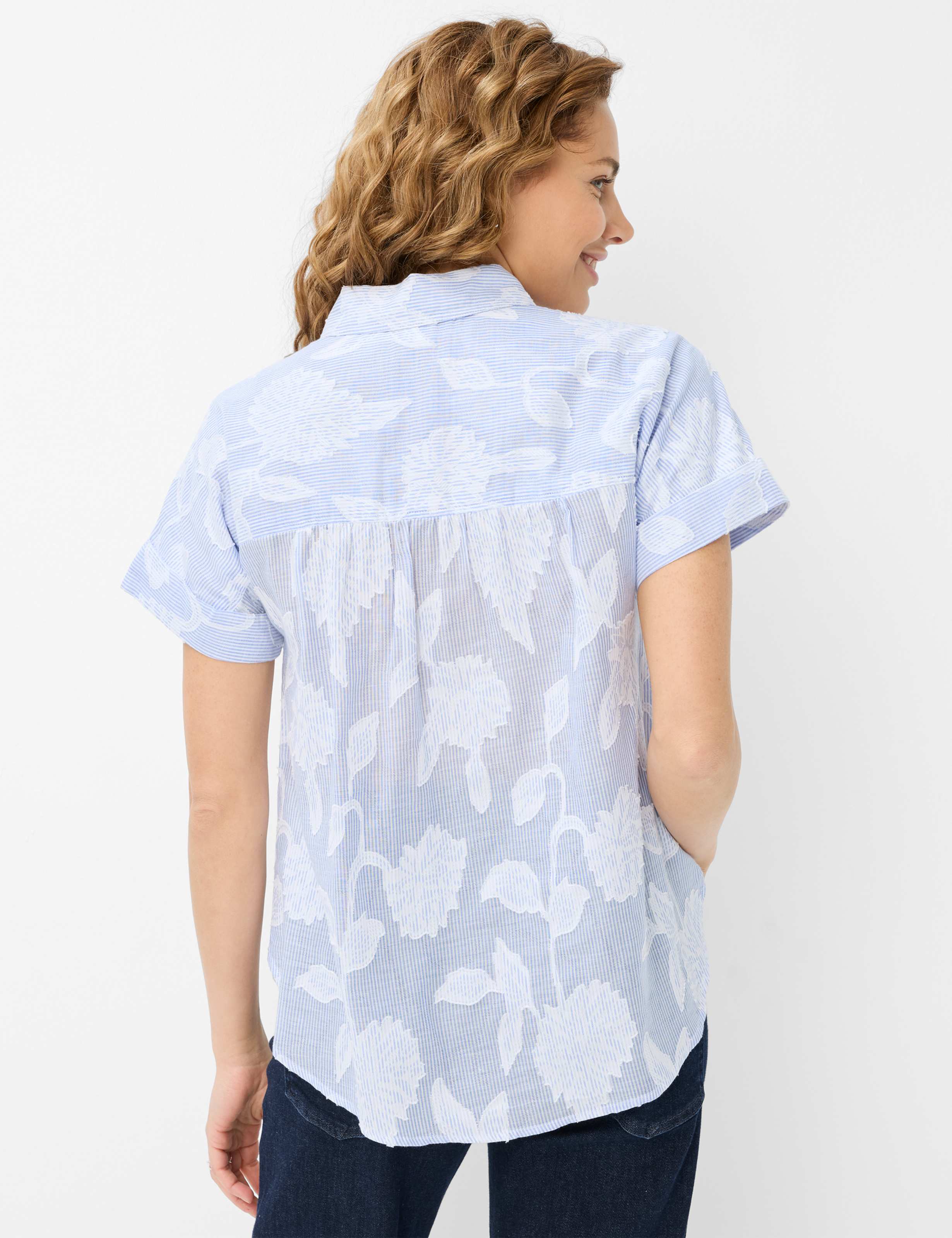 Brax Kurzarmbluse "Style VIV" günstig online kaufen