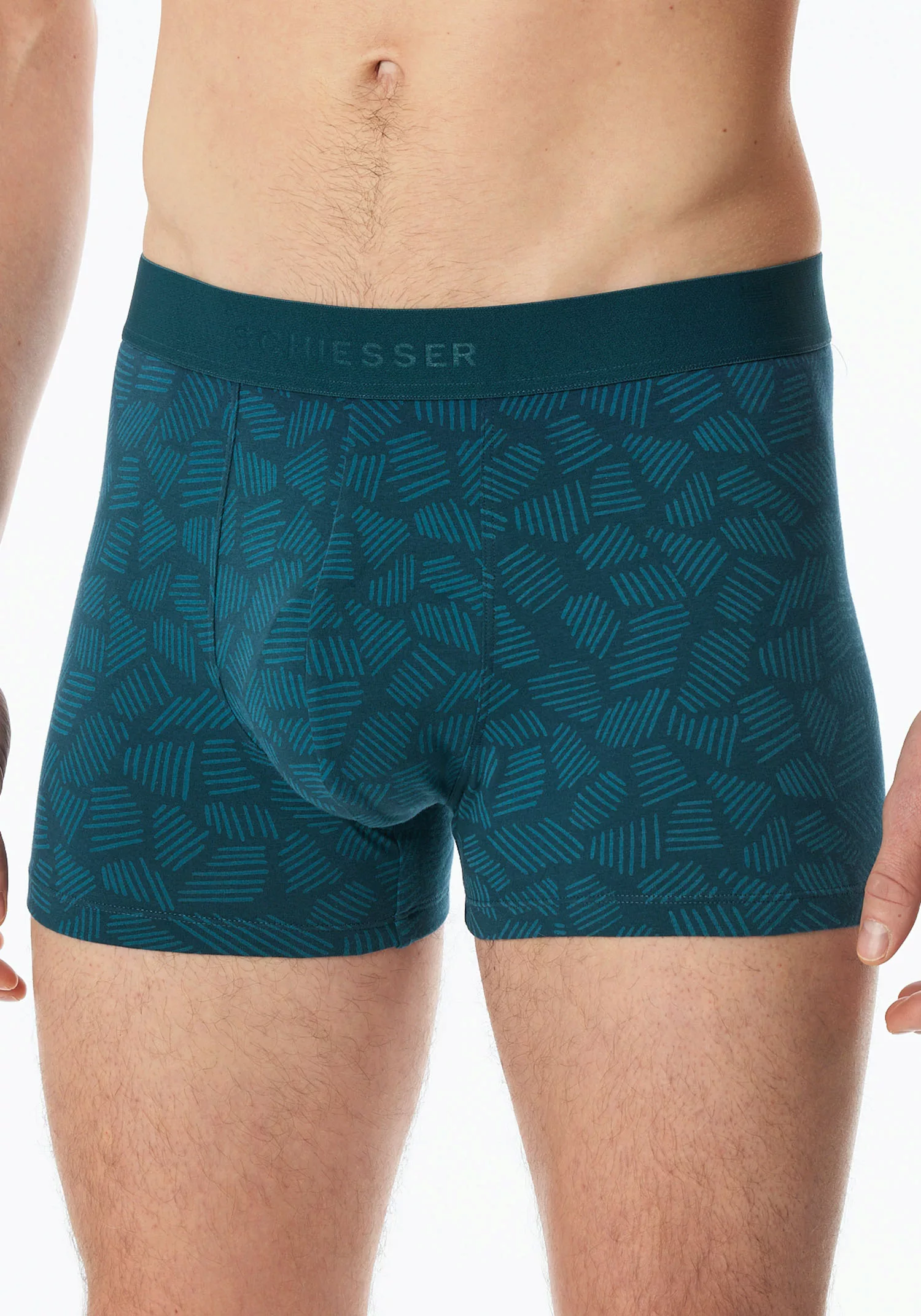 Schiesser Boxershorts ""95/5"", (3er Pack), mit softem Logo-Webgummibund günstig online kaufen