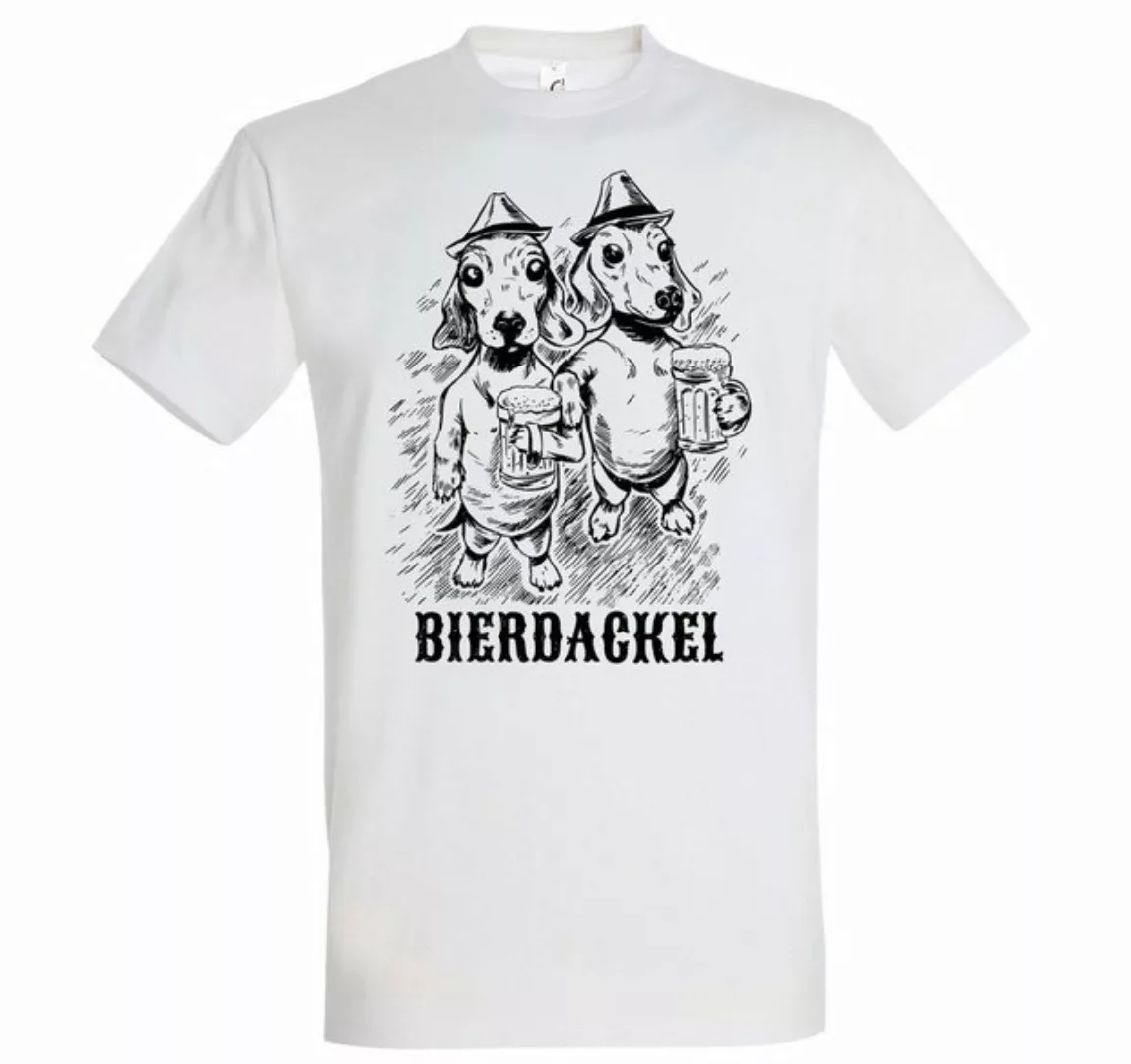 Youth Designz T-Shirt Bier Dackel Herren Shirt mit trenigdem Hunde Frontpri günstig online kaufen