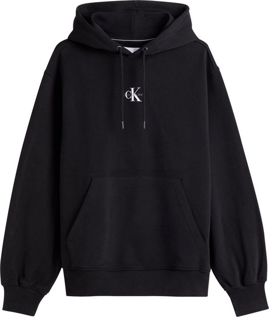 Calvin Klein Jeans Kapuzensweatshirt MICRO MONOLOGO HOODIE (1-tlg) mit Bio günstig online kaufen