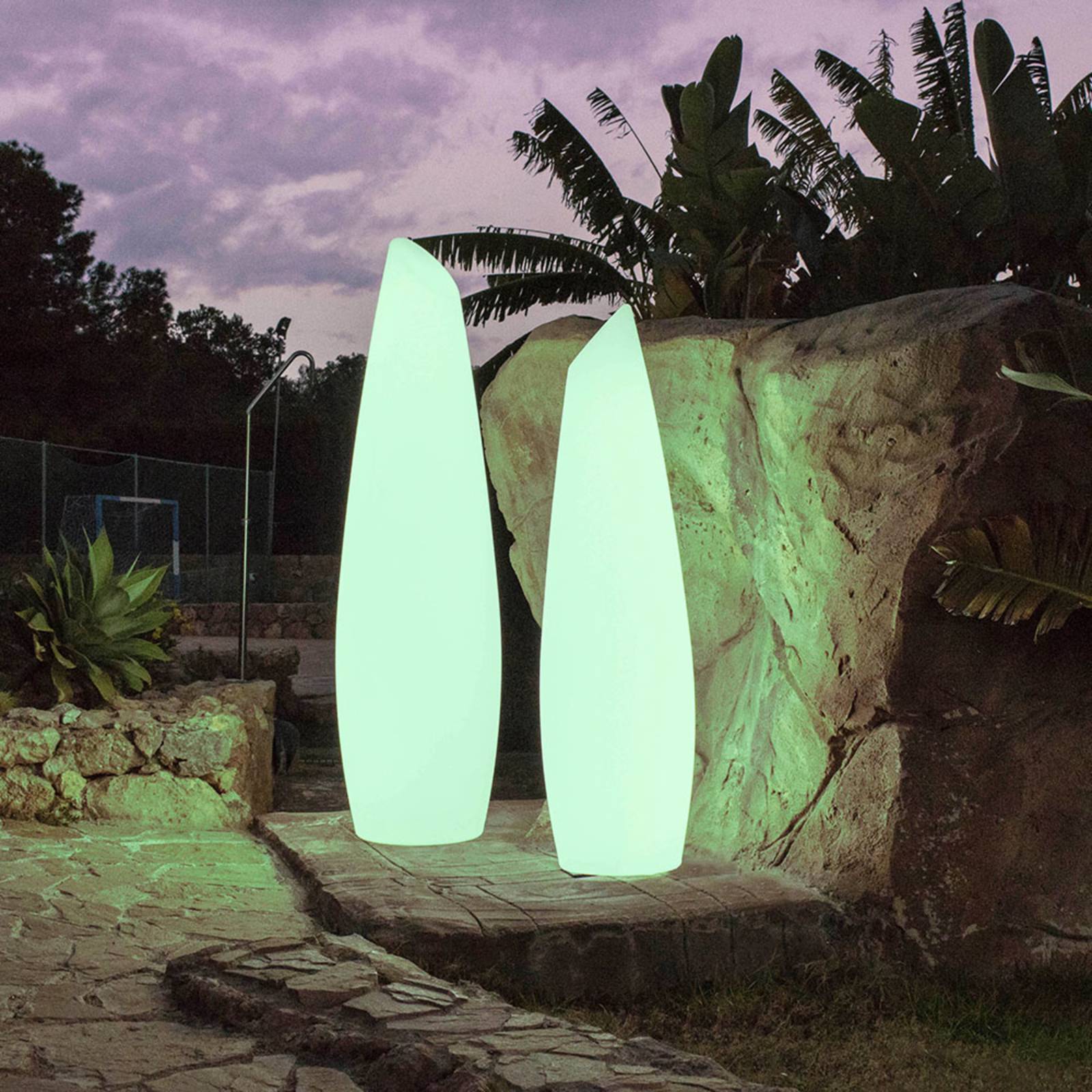 Newgarden Fredo LED-Stehlampe Akku, Höhe 140 cm günstig online kaufen