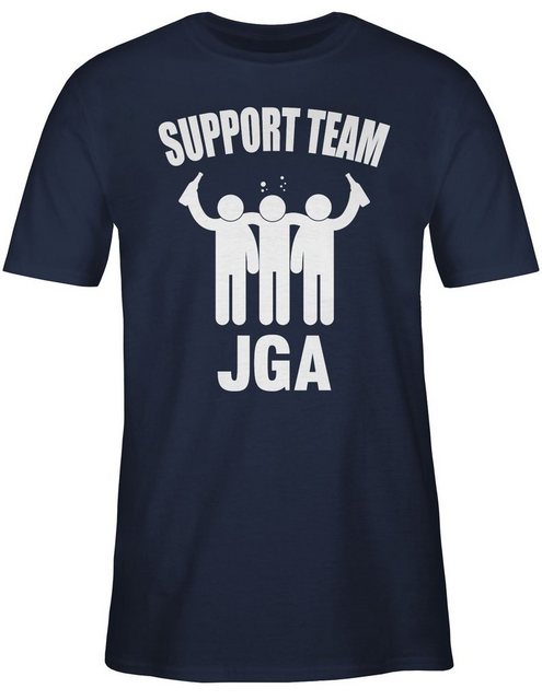 Shirtracer T-Shirt Support Team - Groom Crew JGA Männer günstig online kaufen