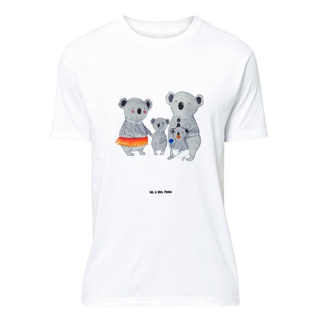 Mr. & Mrs. Panda T-Shirt Koala Familie - Weiß - Geschenk, Opa, Familienlebe günstig online kaufen