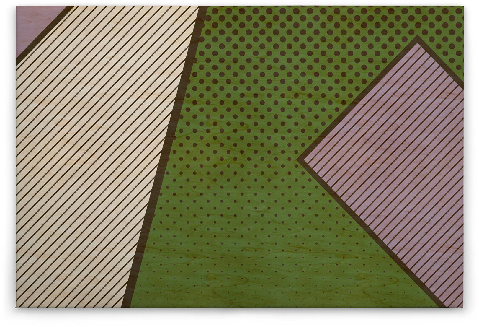 A.S. Création Leinwandbild "pattern play 3", Modern, (1 St.), Keilrahmen Bi günstig online kaufen