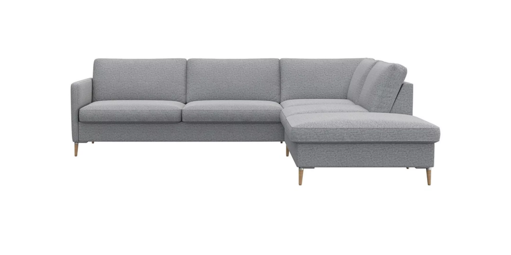 FLEXLUX Ecksofa "Fiore, super Sitzkomfort durch Kaltschaum im Sitz, L-Form" günstig online kaufen