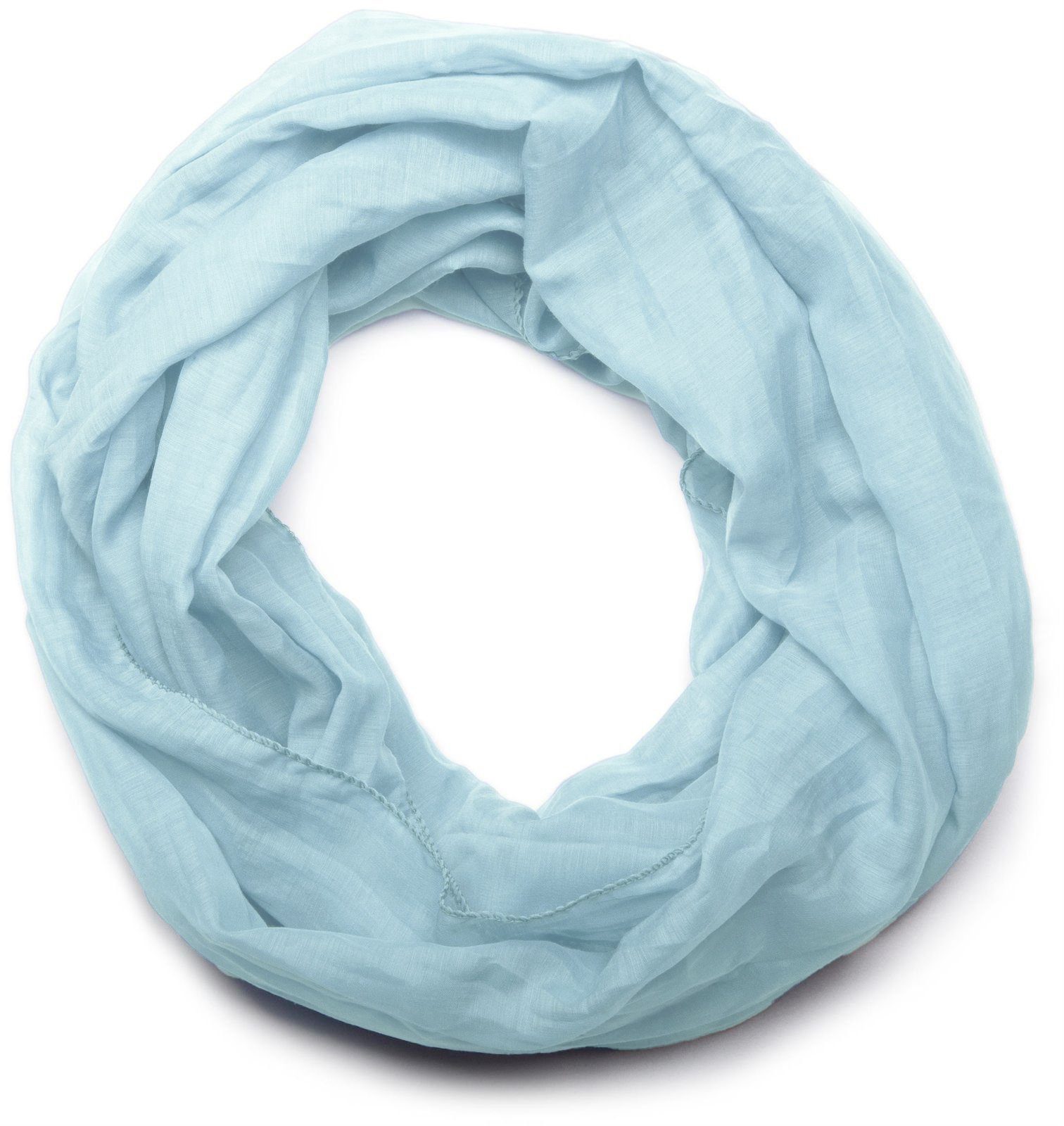styleBREAKER Loop Seidiger unifarbener Loop, (1-St) günstig online kaufen