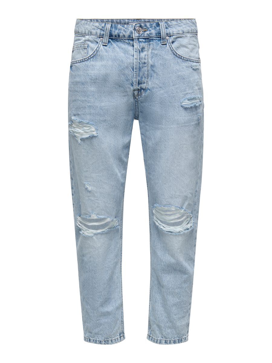 ONSAVI DESTROYED- TAPERED FIT JEANS günstig online kaufen