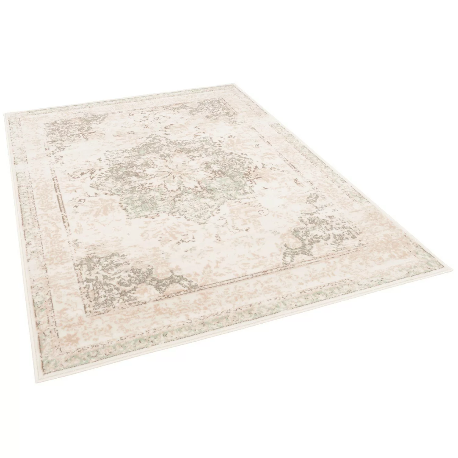 Pergamon Designer Teppich Pop-Vintage Mintgrün 80x150cm günstig online kaufen