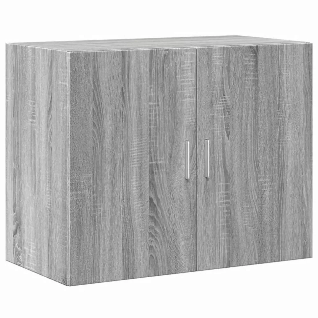 vidaXL Schrankmodule Wandschrank Grau Sonoma 80x42,5x64 cm Holzwerkstoff günstig online kaufen