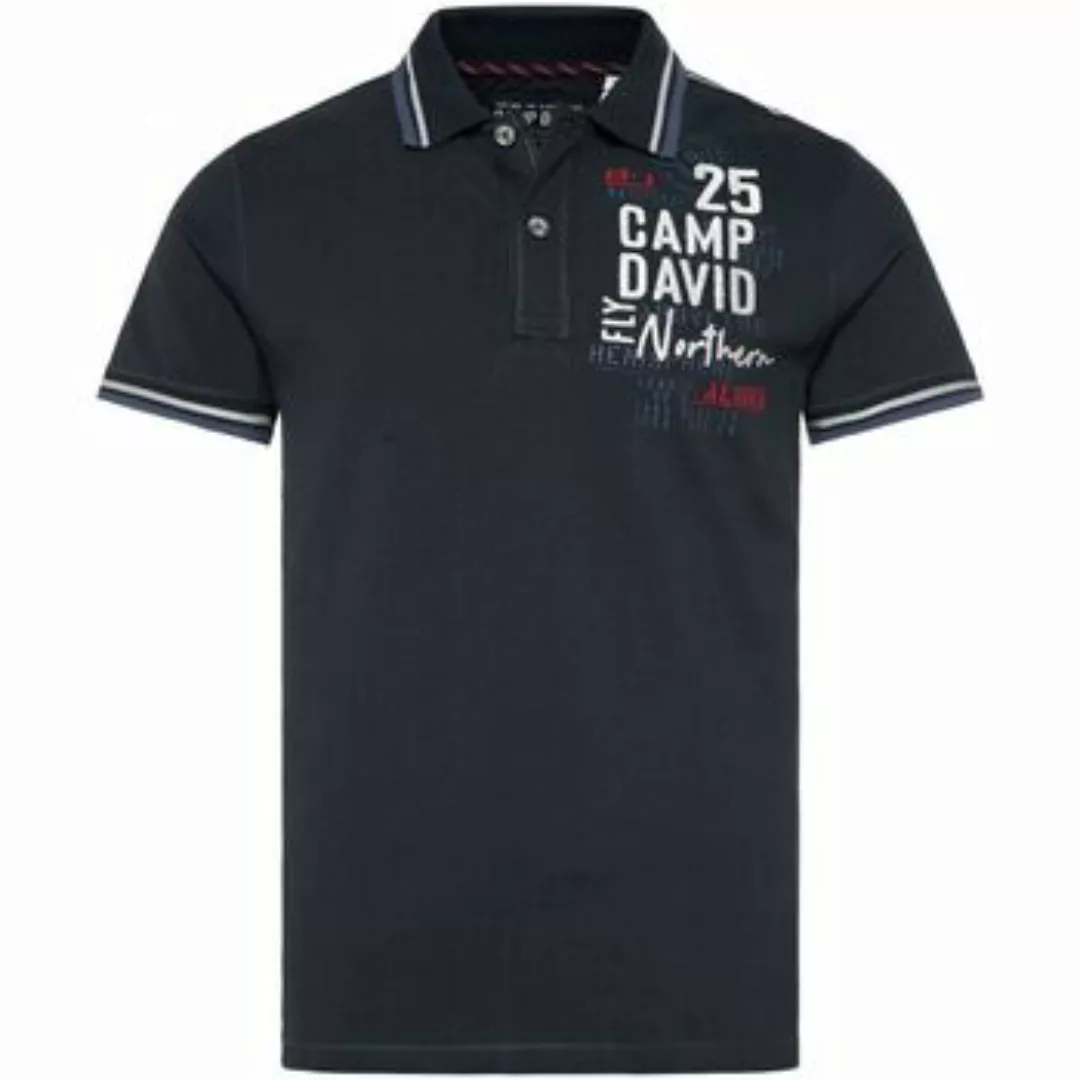 CAMP DAVID Poloshirt, mit Label-Applikationen günstig online kaufen