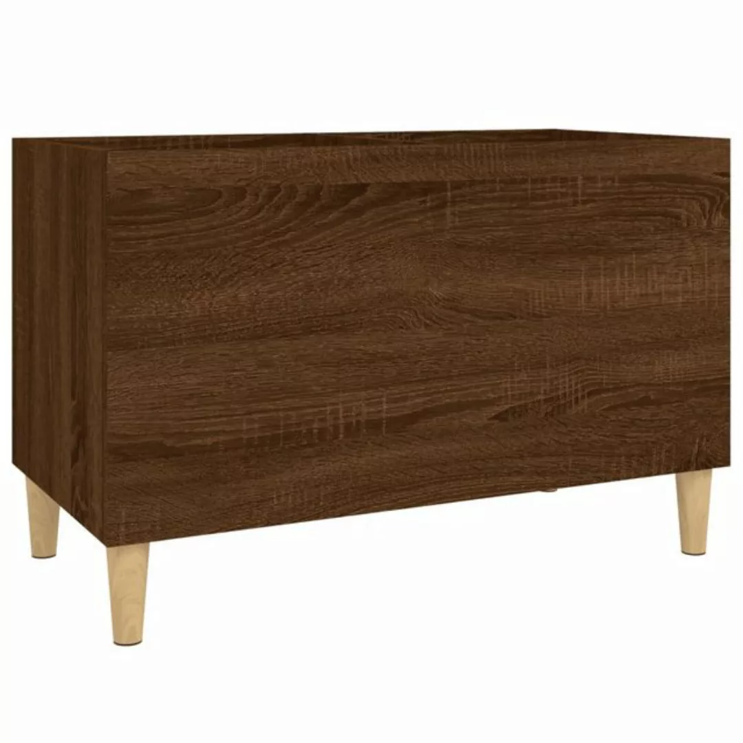 vidaXL Beistellschrank Plattenschrank Braun Eichen-Optik 74,5x38x48 cm Holz günstig online kaufen