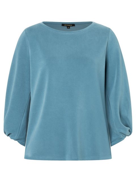 Sweatshirt mit Knoten-Detail, greyblue, Winter-Kollektion günstig online kaufen