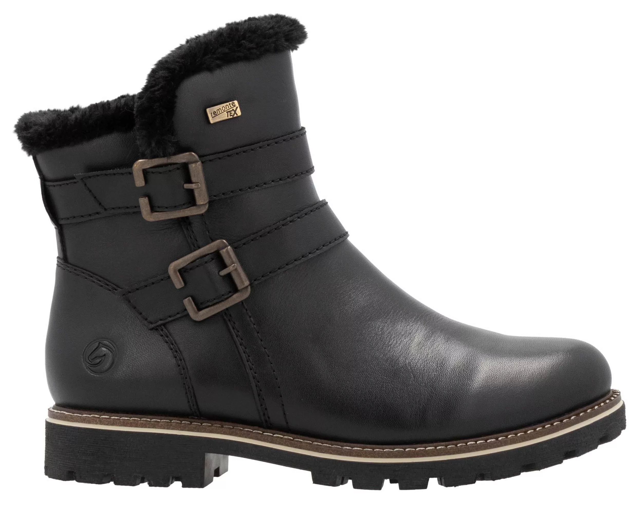 Remonte Winterboots, Blockabsatz, Winterstiefelette, Outdorrschuh mit TEX-M günstig online kaufen