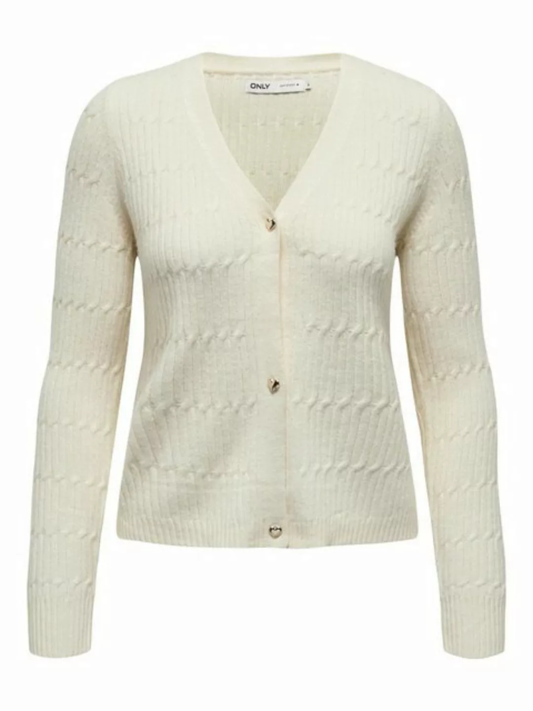 ONLY Strickjacke ONLKATIA LS CABLE V-NECK CARDIGAN CC KNT günstig online kaufen