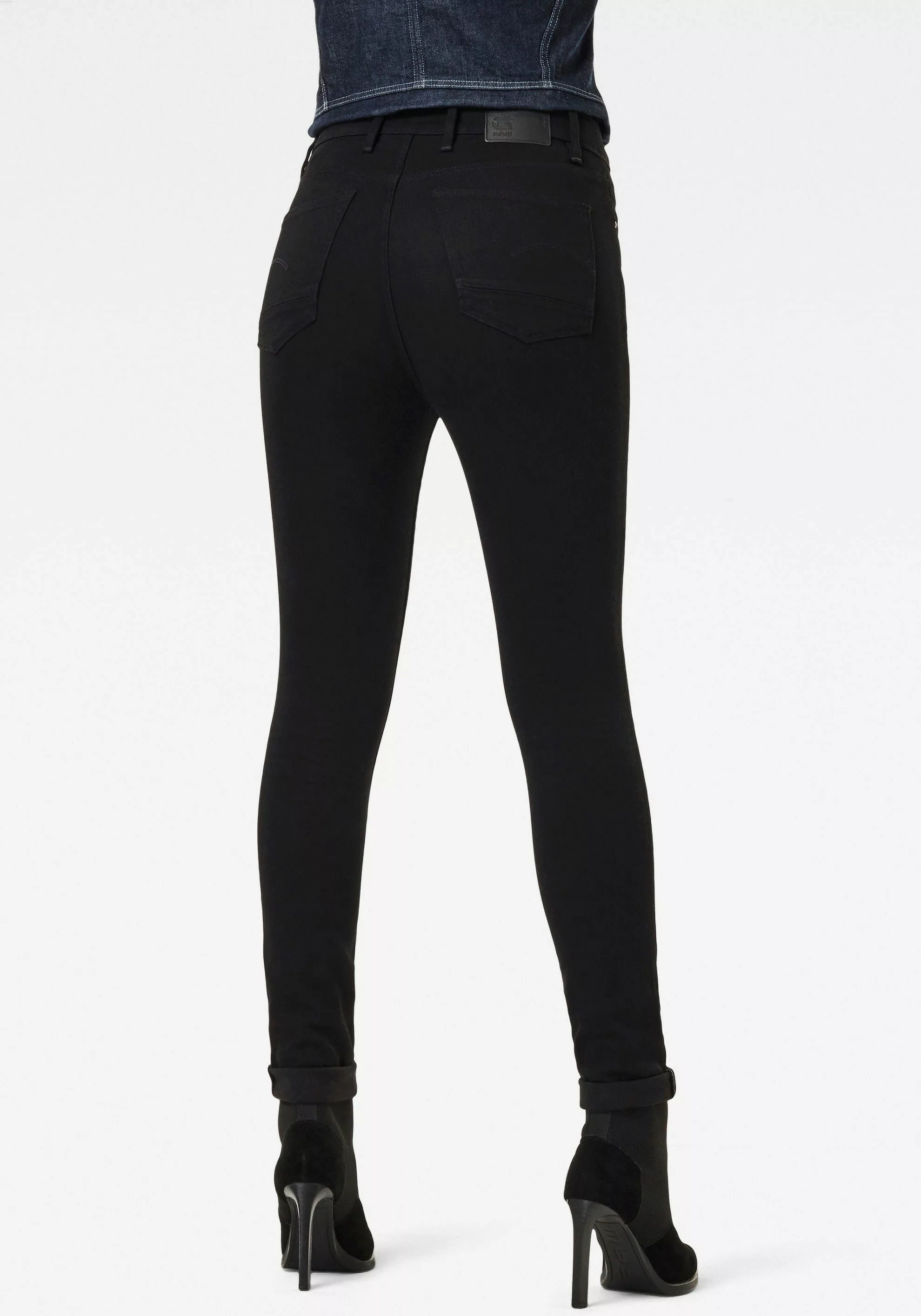 G-star Kafey Ultra-high Waist Skinny Jeans 25 Pitch Black günstig online kaufen