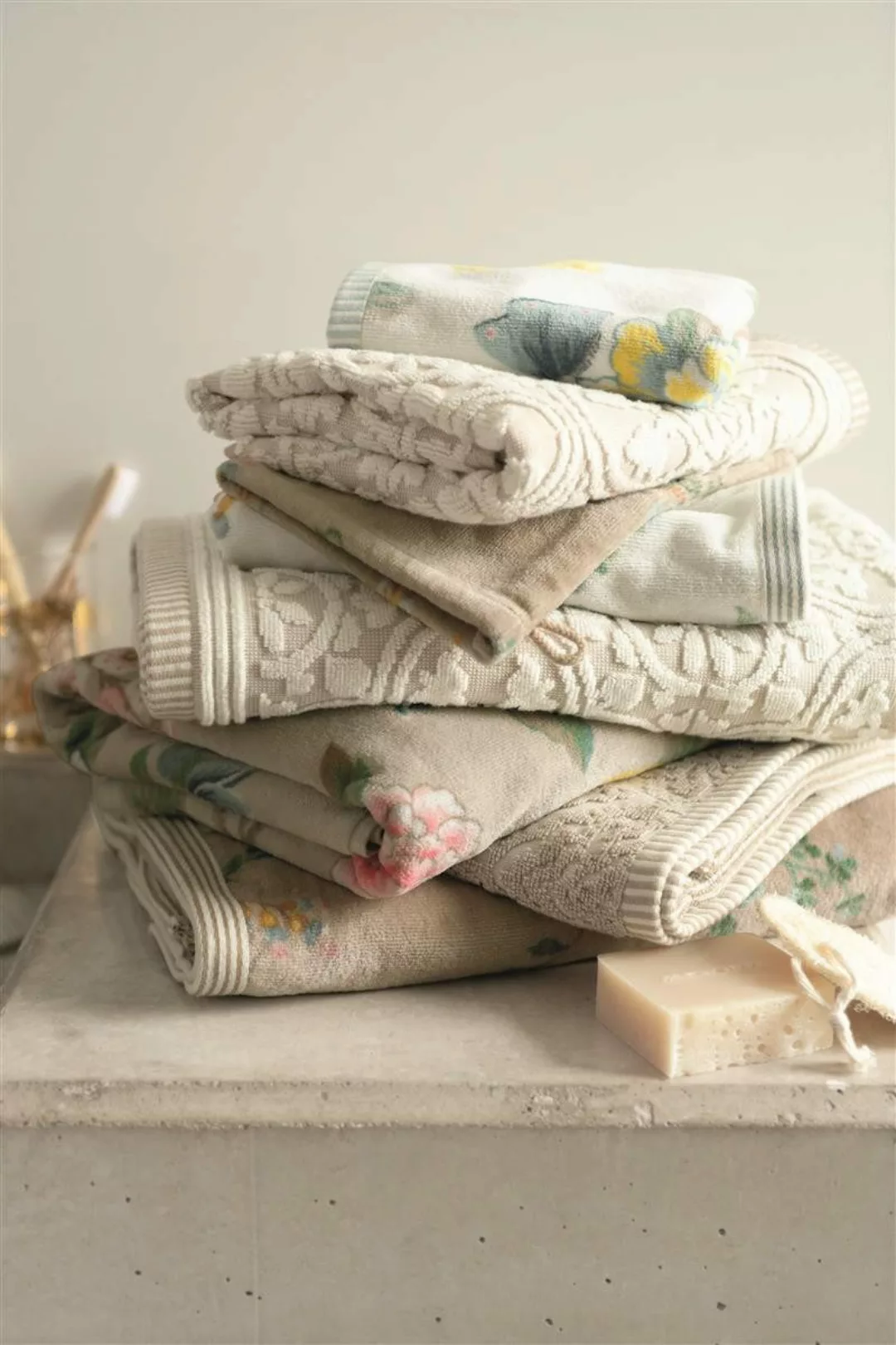 PiP Studio Gästehandtuch Tile de Pip günstig online kaufen