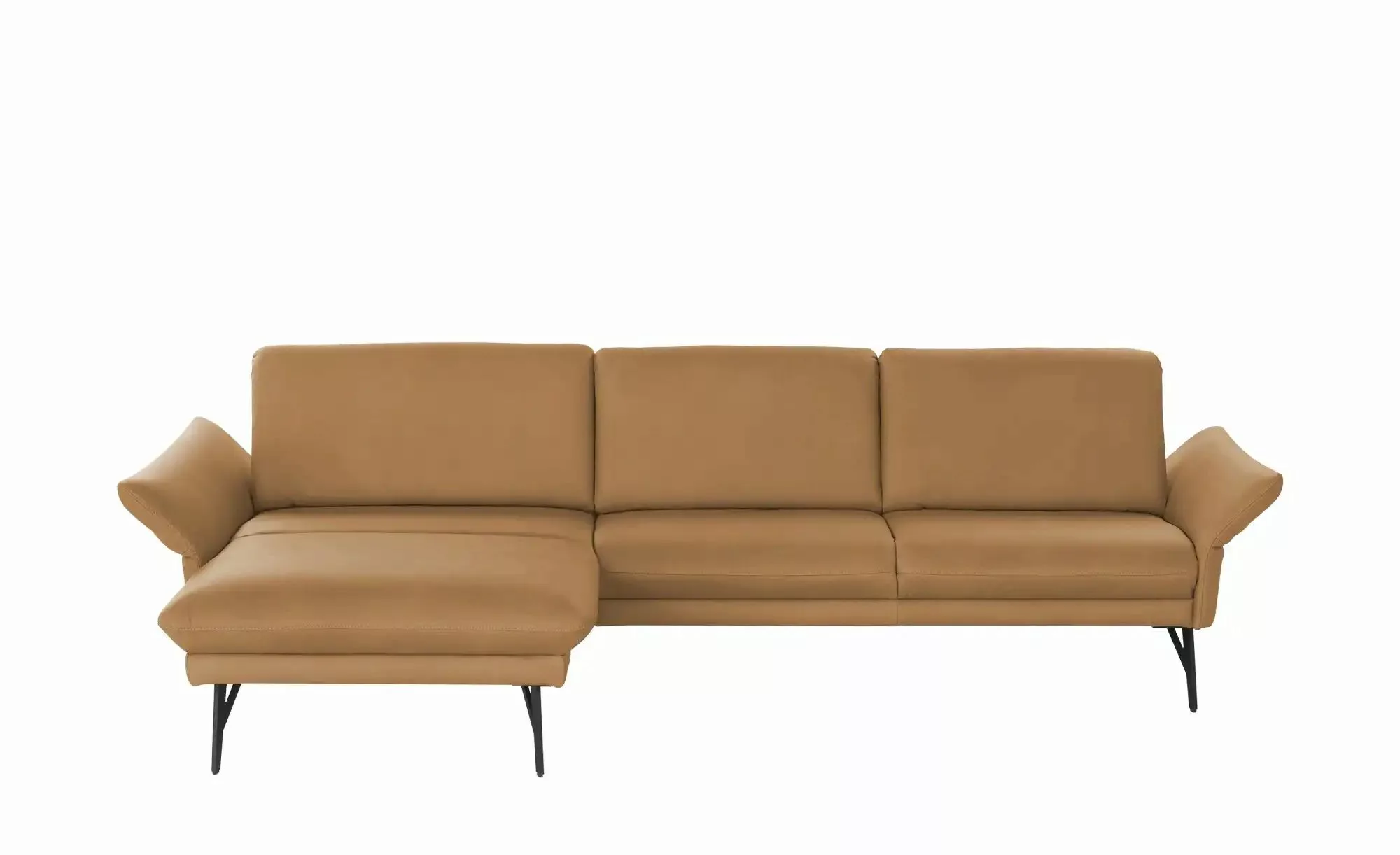 himolla Ecksofa Echtleder 1928 ¦ gelb ¦ Maße (cm): B: 296 H: 85 T: 175.0 Po günstig online kaufen