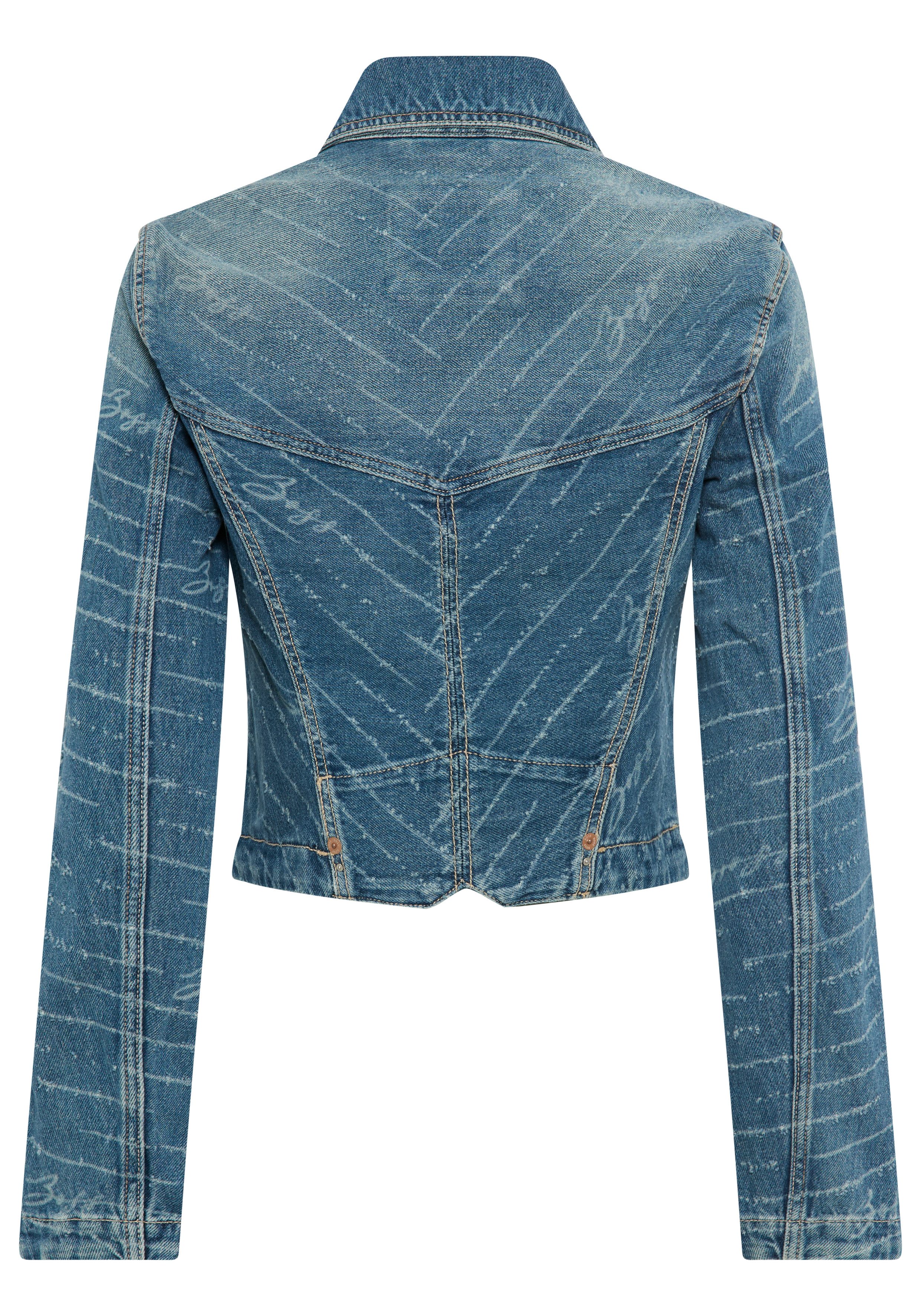 BOSS ORANGE Jeansjacke DENIM ZIP TRACK günstig online kaufen