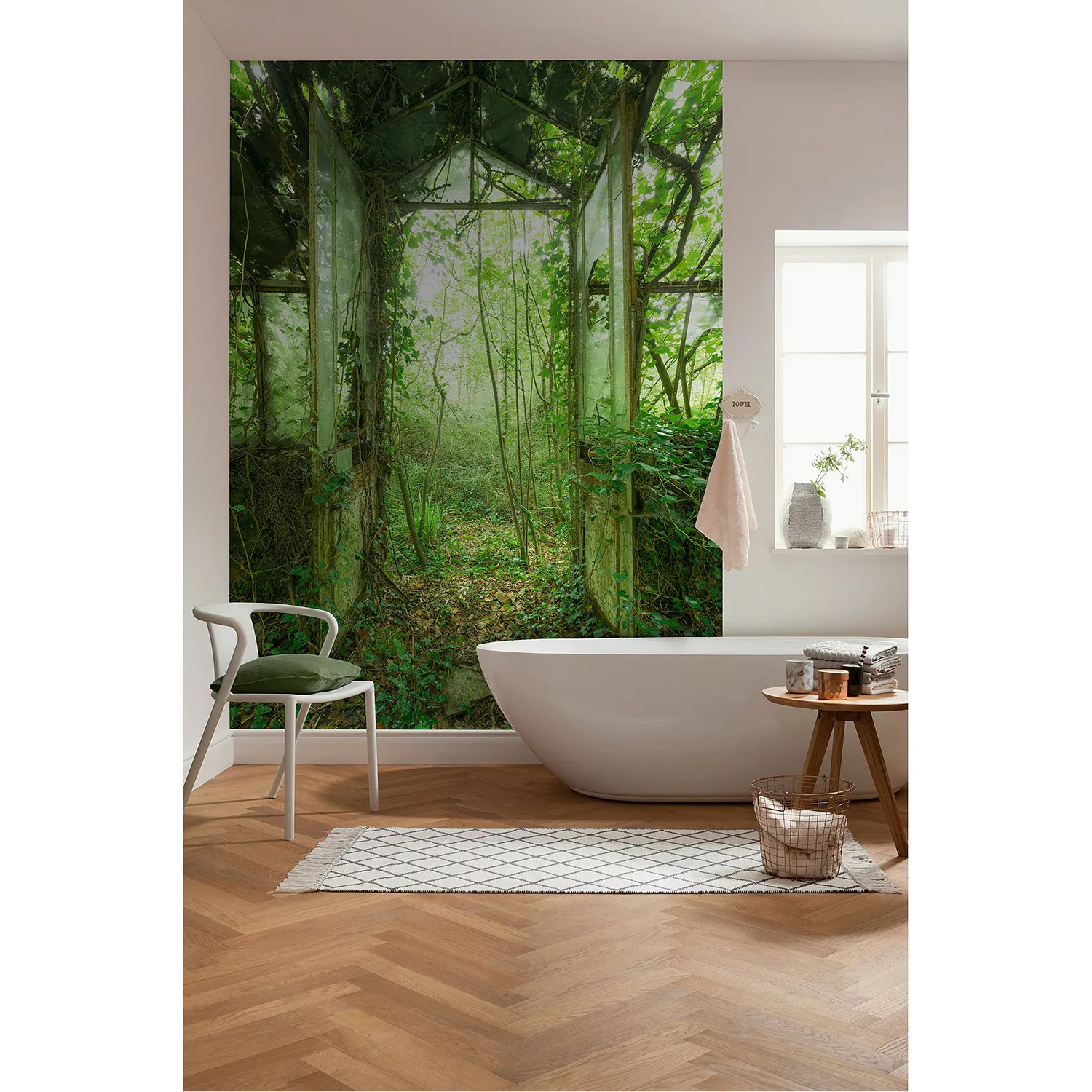 KOMAR Vlies Fototapete - Greenhouse - Größe 200 x 280 cm mehrfarbig günstig online kaufen
