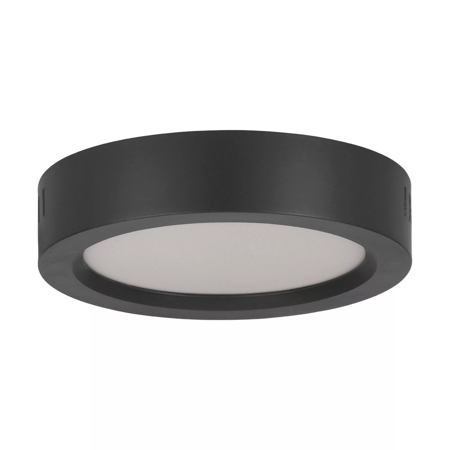 Eglo LED-Deckenleuchte Idun-E 3.000 K 3,1 cm x Ø 16 cm Schwarz günstig online kaufen