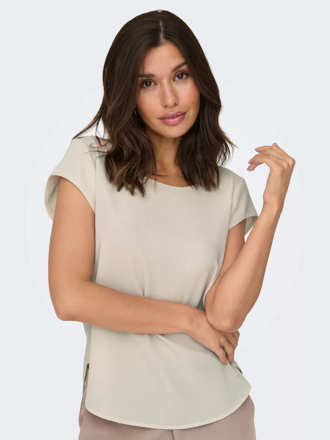 ONLY Kurzarmbluse ONLVIC S/S SOLID TOP NOOS PTM günstig online kaufen