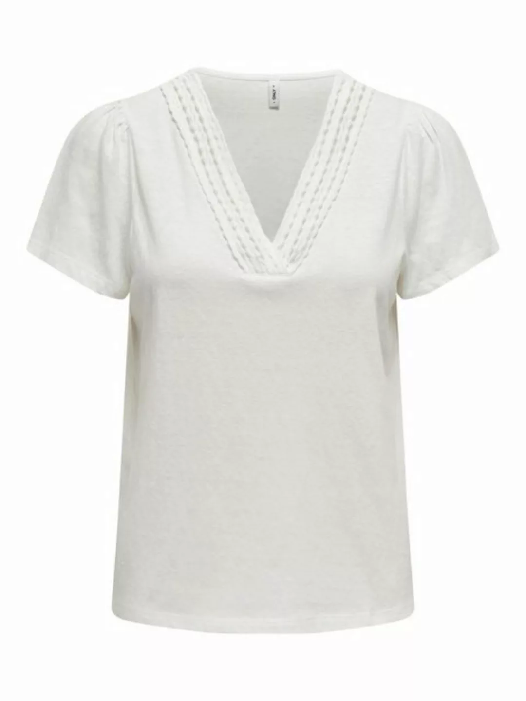 ONLY V-Shirt ONLBENITA S/S V-NECK TOP JRS günstig online kaufen