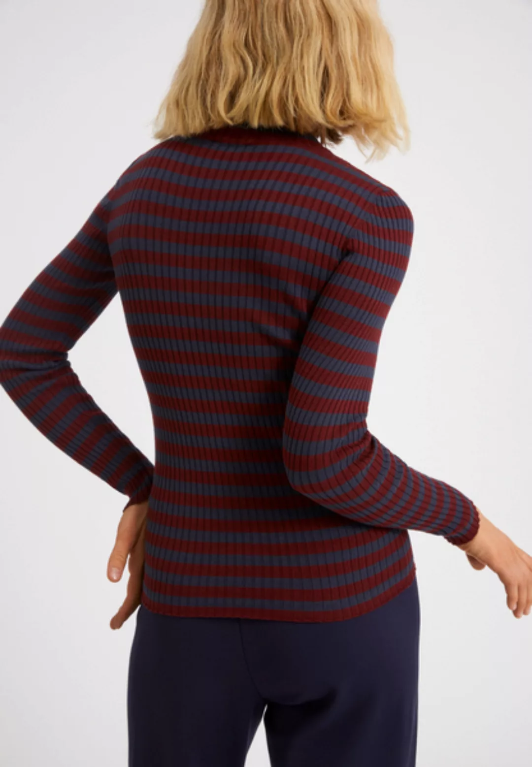 Alaani Striped - Damen Pullover Aus Bio-baumwolle günstig online kaufen