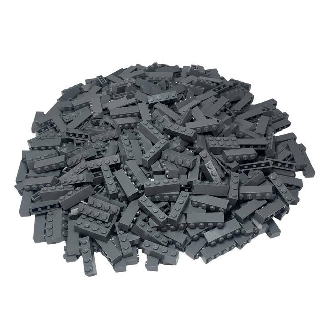 LEGO® Spielbausteine LEGO® 1x4 Steine Hochsteine Dunkelgrau - 3010 NEU! Men günstig online kaufen