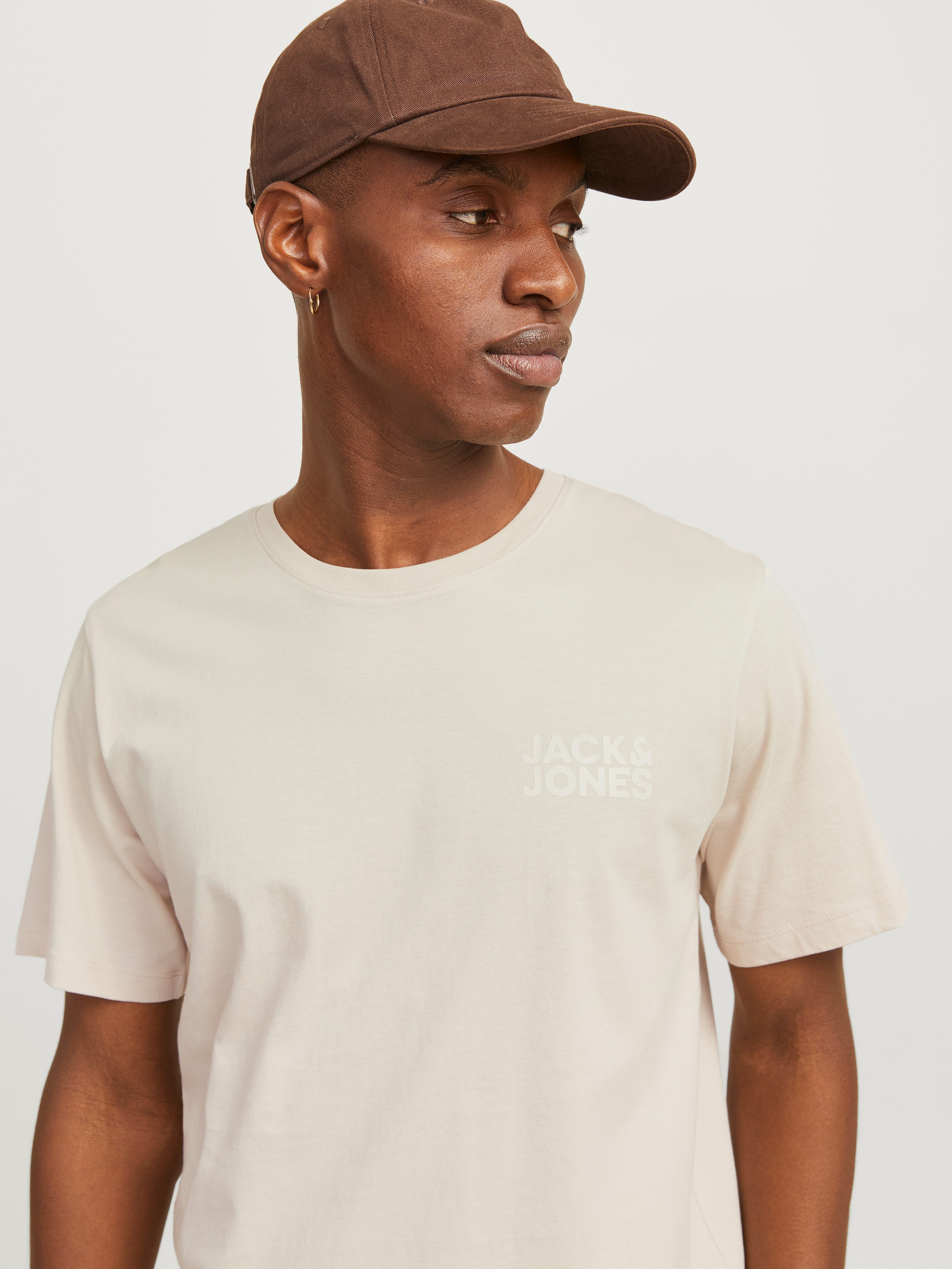 Jack & Jones Rundhalsshirt "JJECORP mit Logo-Print und klassischem Rundhals günstig online kaufen
