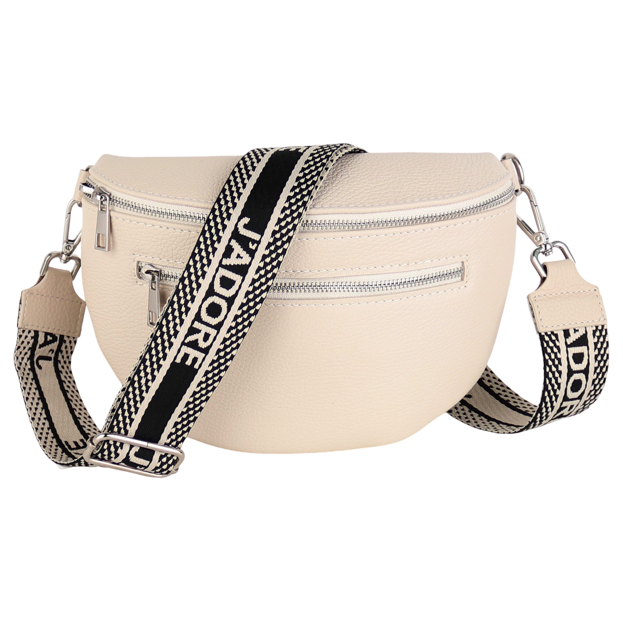 MIRROSI Bauchtasche Damen, Echtleder, Leder, Made günstig online kaufen
