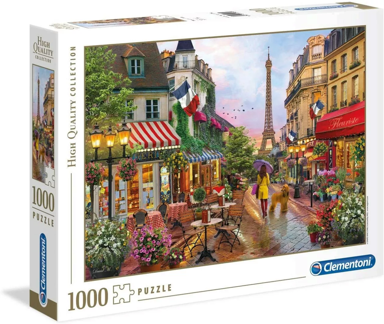 High Quality Collection - 1000 Teile Puzzle - Blumen In Paris günstig online kaufen
