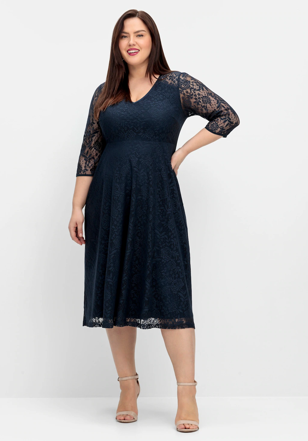 Sheego Cocktailkleid "Cocktailkleid" günstig online kaufen