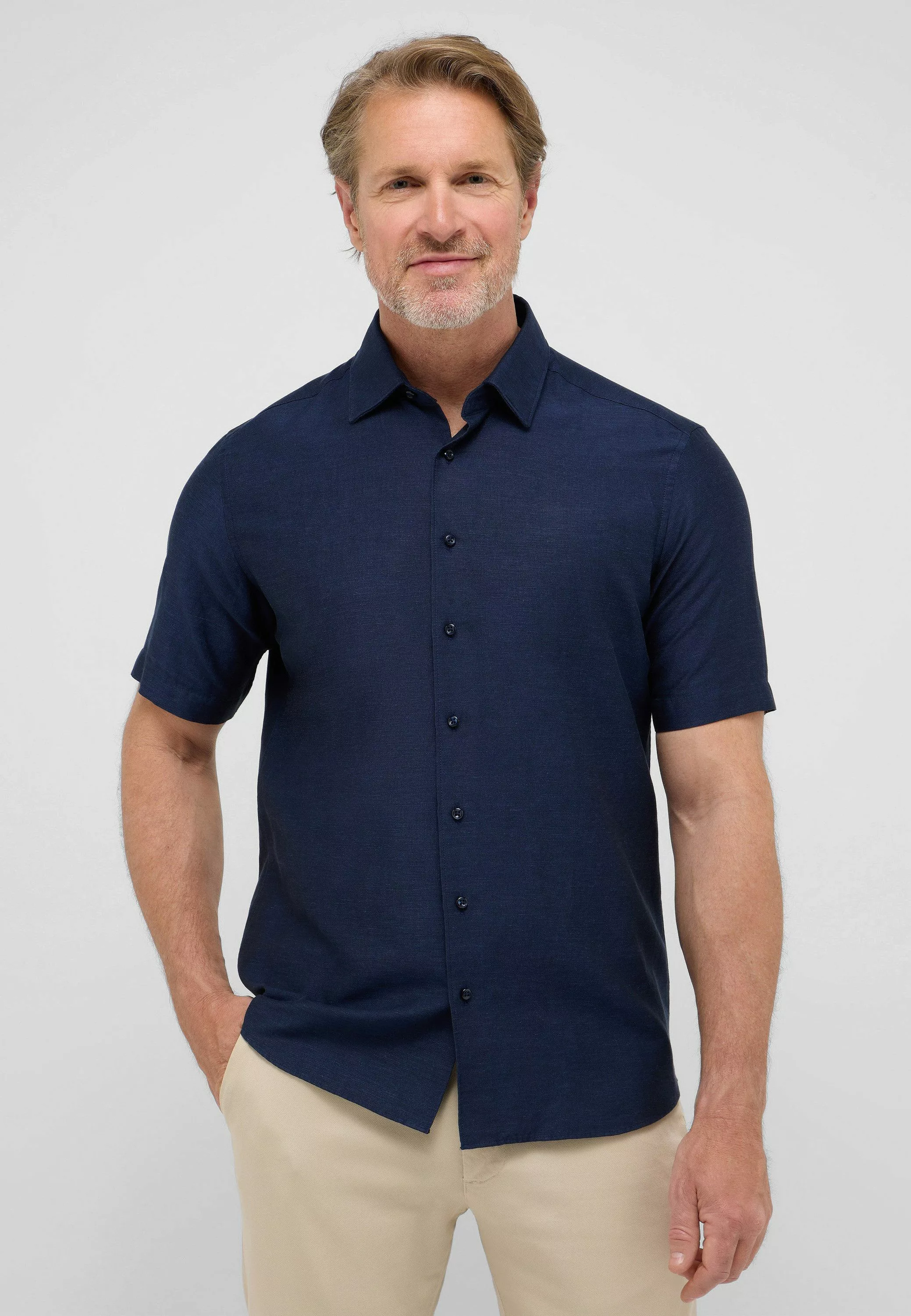 Eterna Kurzarmhemd "MODERN FIT", EASY IRON (bügelleicht) günstig online kaufen