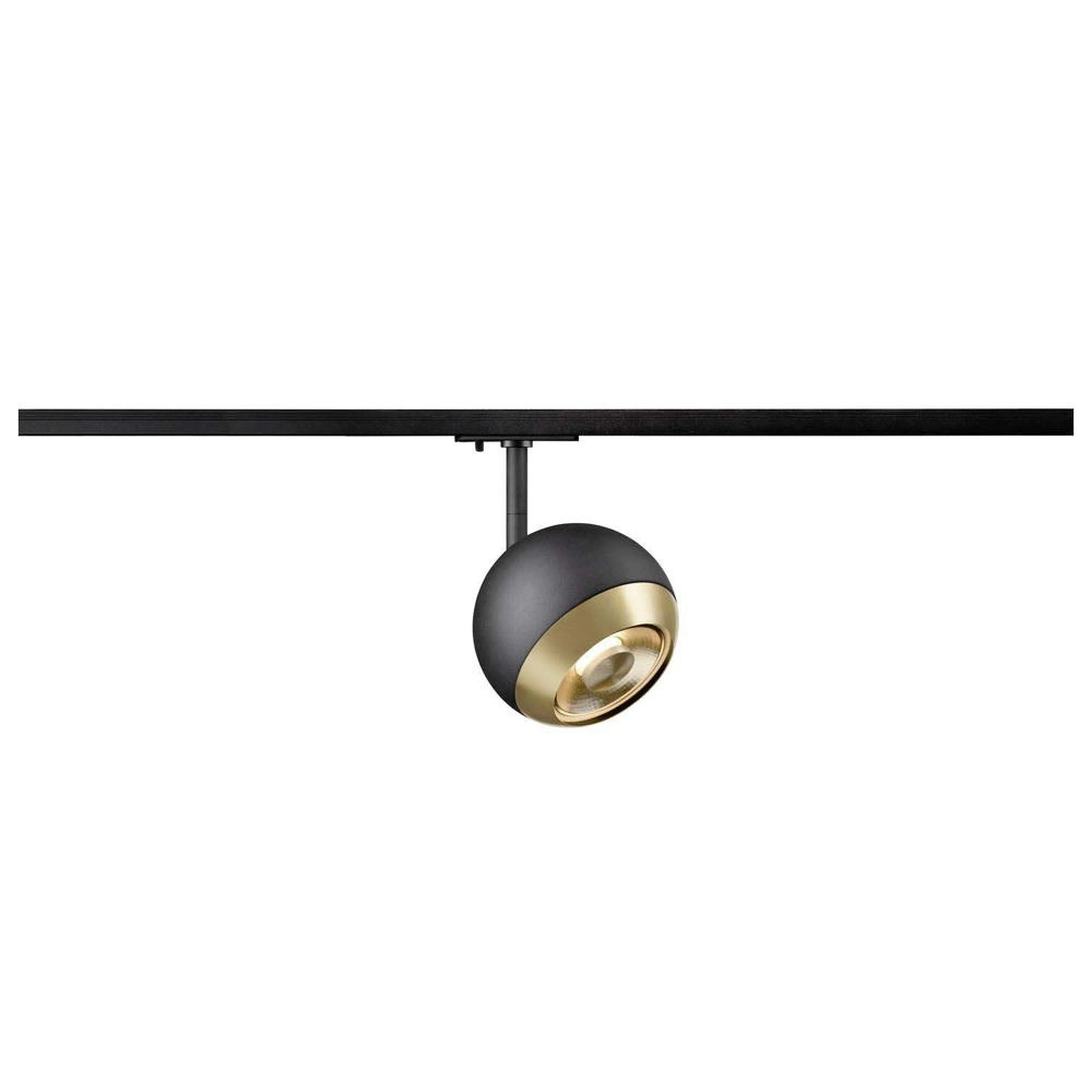 1-Phasen Schienensystem Spot Light Eye 150 in Schwarz-matt und Gold-matt 13 günstig online kaufen