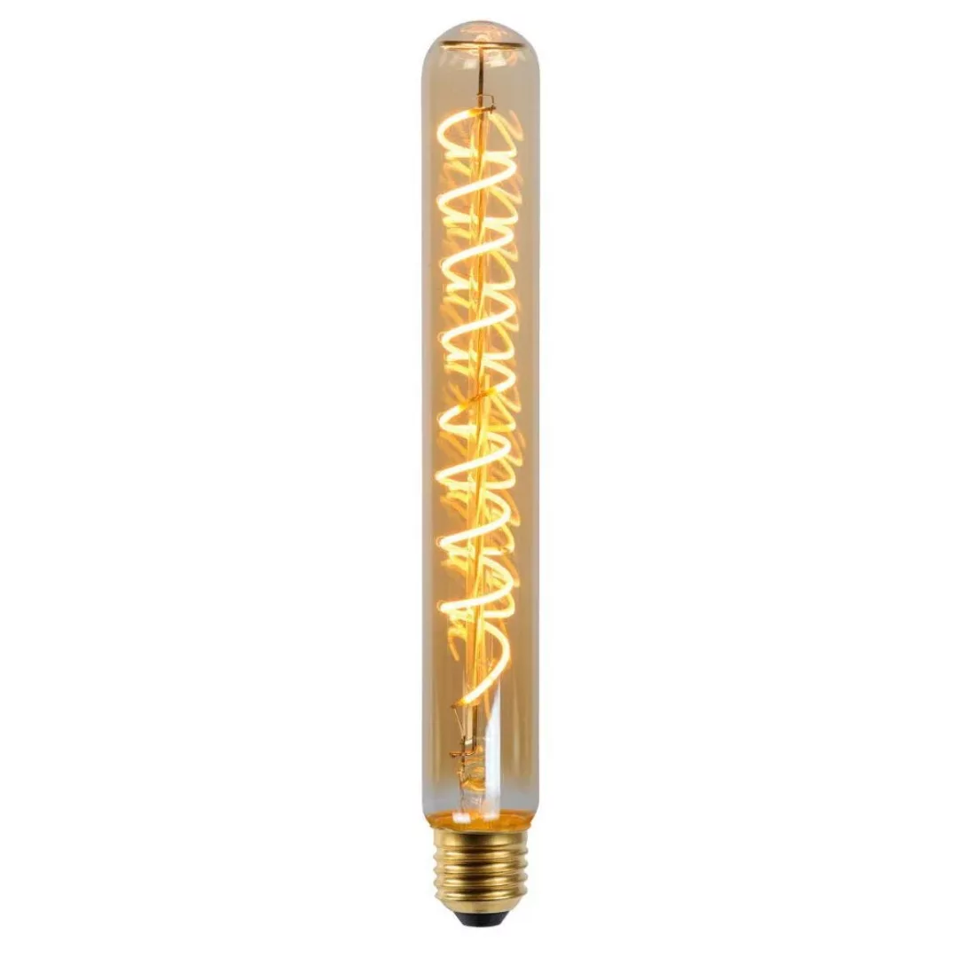 LED Leuchtmittel E27 Röhre - T32 in Amber 5W 380lm 250mm 1er-Pack günstig online kaufen