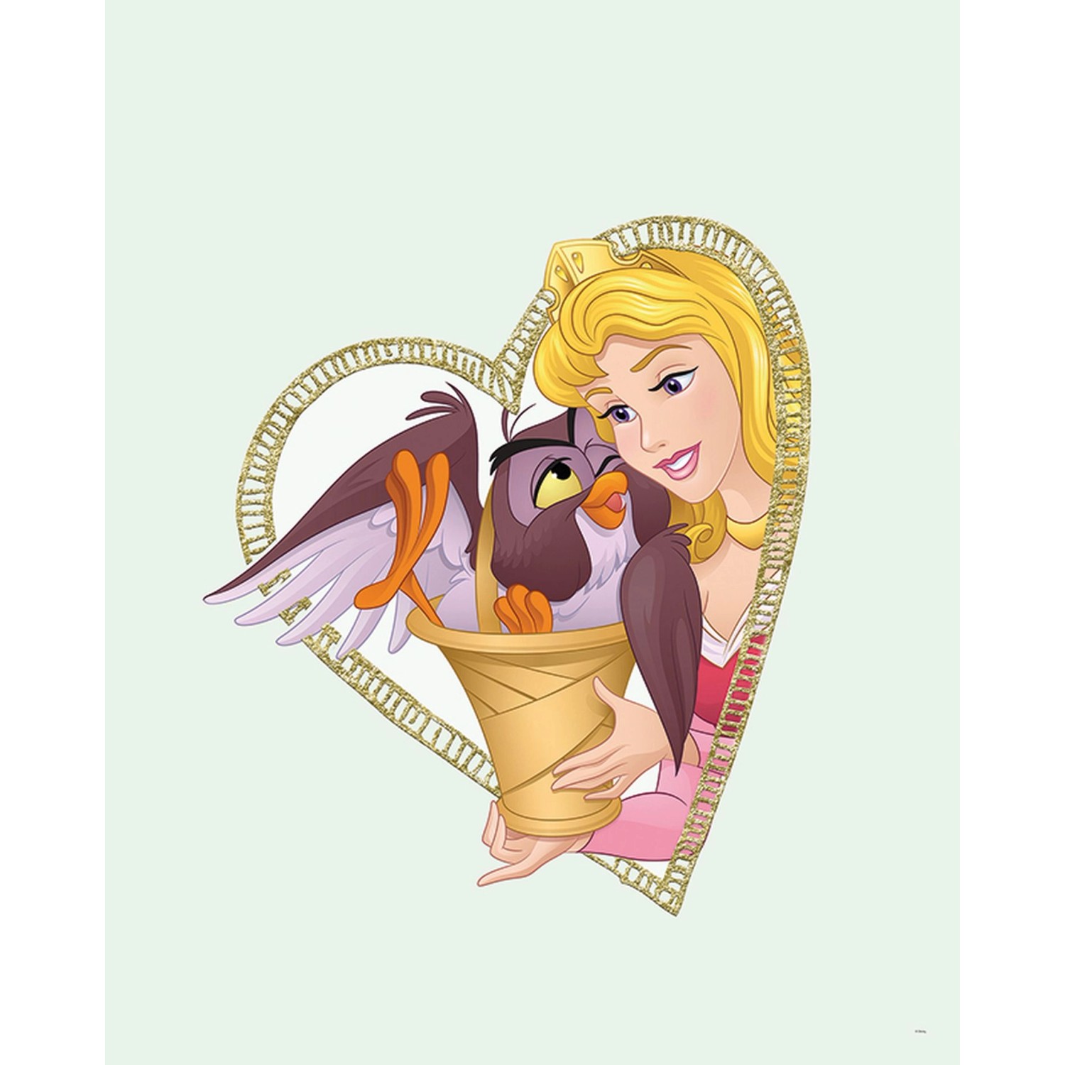 Disney Poster Dornröschen Multicolor 40 x 50 cm 610168 günstig online kaufen