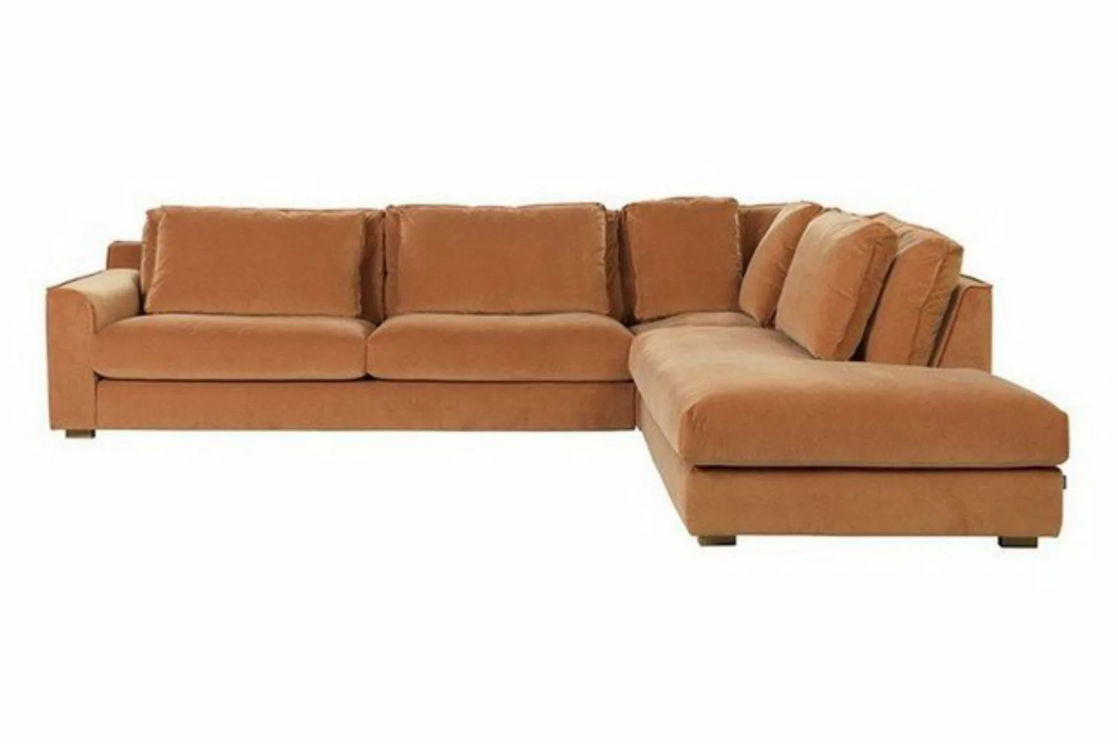 daslagerhaus living Big-Sofa Sofa 4 Sitzer Grant Stoff bronze günstig online kaufen